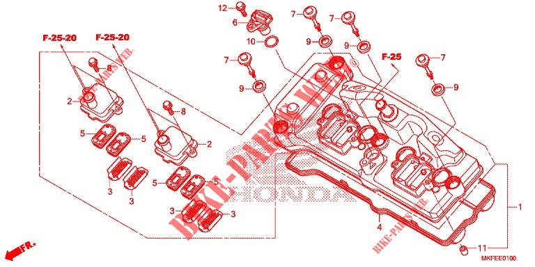 COVER for Honda CBR 1000 RR SP 2019