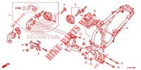 FRAME for Honda DASH 125, Rear brake disk 2020
