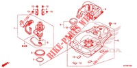 FUEL TANK for Honda DASH 125, Rear brake disk 2020