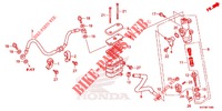 REAR BRAKE MASTER CYLINDER for Honda DASH 125, Rear brake disk 2020