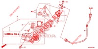 THROTTLE BODY for Honda DASH 125, Rear brake disk 2020
