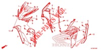 FRONT COWL   LEG SHIELD for Honda DASH 125, Rear brake disk 2021