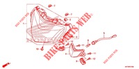 HEADLIGHT for Honda DASH 125, Rear brake disk 2021