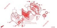 AIR FILTER for Honda DASH 125, Rear brake drum 2020