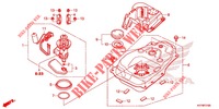 FUEL TANK for Honda DASH 125, Rear brake drum 2020