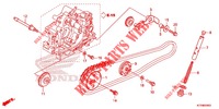 CAM CHAIN for Honda WAVE 110 ALPHA, front disk, moulded wheels 2020