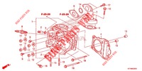 CYLINDER HEAD for Honda WAVE 110 ALPHA, front disk, moulded wheels 2022