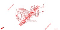 CYLINDER for Honda WAVE 110 ALPHA, front disk, moulded wheels 2020