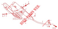 EXHAUST MUFFLER Frame 110 honda-motorcycle WAVE 2022 F_27