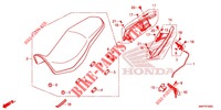 SEAT   for Honda CB 500 X ABS 2021