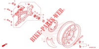 REAR WHEEL/SWINGARM  for Honda ADV 150 ABS 2022