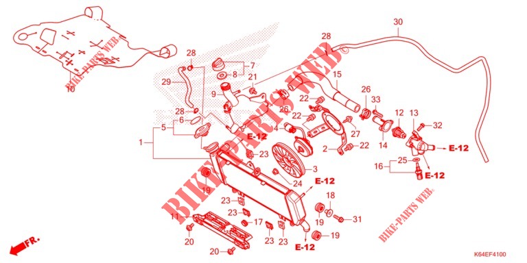 RADIATOR   for Honda CBR 250 RR SPECIAL 2020