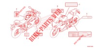CAUTION LABEL   for Honda CBR 250 RR SPECIAL 2020