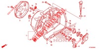 RIGHT CRANKCASE COVER  for Honda WAVE 125, Front disk, Rear brake disk 2022