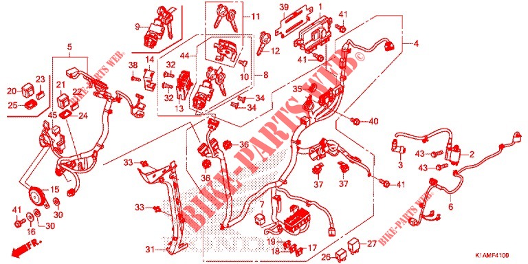 WIRE HARNESS for Honda BEAT 110 2020