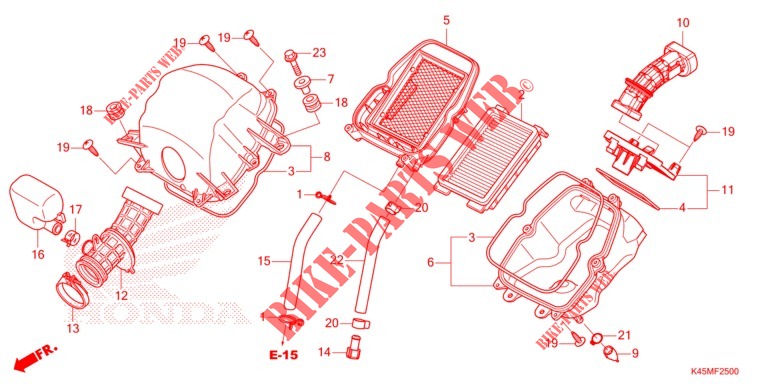 AIR CLEANER for Honda CBR 150 R 2022