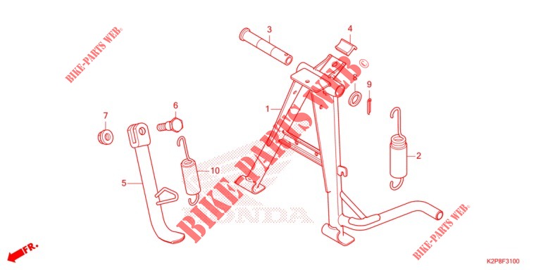 STAND for Honda RSX 150 2022