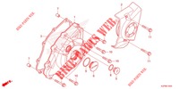 LEFT CRANKCASE COVER for Honda RSX 150  REPSOL 2022
