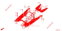 FLOOR STEP/UNDER COVER for Honda BEAT 110 2022