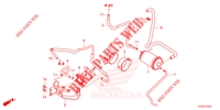 GAS RECYCLING SYSTEM for Honda CB 250 R 2023