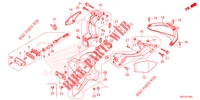 REAR FENDER   LICENSE PLATE LAMP for Honda CBR 600 RR 2021