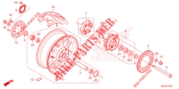 REAR WHEEL for Honda CBR 600 RR 2021