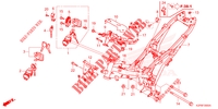 FRAME BODY for Honda RSX 150 2023