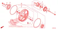 REAR WHEEL Frame 125 honda-motorcycle DASH 2024 F1940