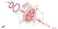 FRONT WHEEL for Honda NC 700 ABS 2012