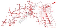 REAR BRAKE MASTER CYLINDER (NC700SA/SD) for Honda NC 700 ABS 2012