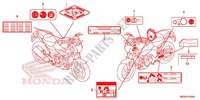 CAUTION LABEL (1) for Honda NC 700 ABS DCT 2012