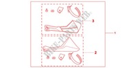 LEG DEFLECTORS for Honda NC 700 ABS DCT 2012