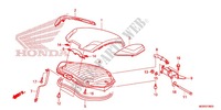 LUGGAGE BOX COVER for Honda NC 700 ABS DCT 2012