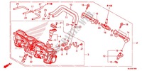 THROTTLE BODY for Honda CBR 650 F TRICOLOR 2014