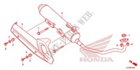 EXHAUST MUFFLER (2) for Honda PCX 150 2013