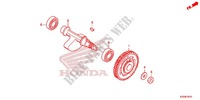 BALANCER SHAFT for Honda CBR 250 R REPSOL 3MA 2015