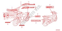 STICKERS for Honda ANC 110 ICON 2012
