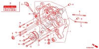 RIGHT CRANKCASE for Honda ANC 110 ICON 2012