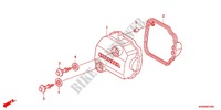 CYLINDER HEAD COVER for Honda WAVE DASH 110 R, Electric start, rear brake disk 2014