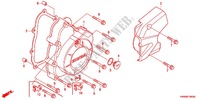 LEFT CRANKCASE COVER   ALTERNATOR (2) for Honda WAVE DASH 110 R, Electric start, rear brake disk 2014