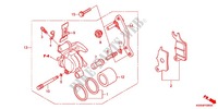 FRONT BRAKE CALIPER for Honda WAVE DASH 110 S, Electric start, rear brake drum 2012