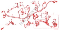 WIRE HARNESS (AFP110MCSE/AFP110MCRE) for Honda WAVE DASH 110 S, Electric start, rear brake drum 2013