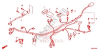 WIRE HARNESS/BATTERY for Honda WAVE 110 S, Kick start 2013