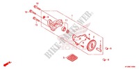 CRANKCASE   OIL PUMP for Honda FUTURE 125 Casted wheels, Rear brake disk 2012