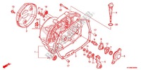 RIGHT CRANKCASE COVER for Honda FUTURE 125 Casted wheels, Rear brake disk 2012