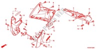 COWL   LEG SHIELD for Honda WAVE 110 Casted wheels, Kick start 2012