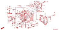 CYLINDER   HEAD for Honda WAVE 110 Casted wheels, Kick start 2012