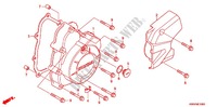 LEFT CRANKCASE COVER   ALTERNATOR (2) for Honda WAVE 110 Casted wheels, Kick start 2011
