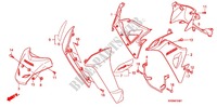 FAIRING   LEG SHIELD (ANF100DR/SR/MSR) for Honda WAVE 100 DR 2007