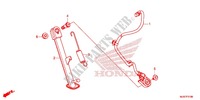 SIDE STAND for Honda CB 500 F 2016
